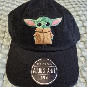 Embroidered Baby Yoda/Grogu Baseball Hat